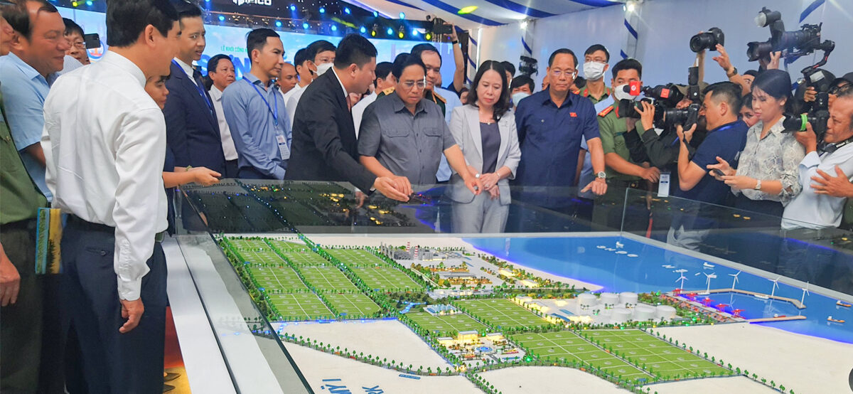 Mô hình khu công nghiệp Sơn Mỹ - Lễ khởi công xây dựng