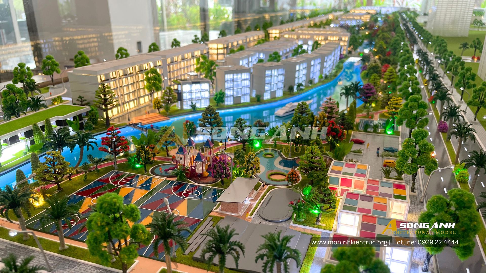 Mô hình quy hoạch khu đô thị