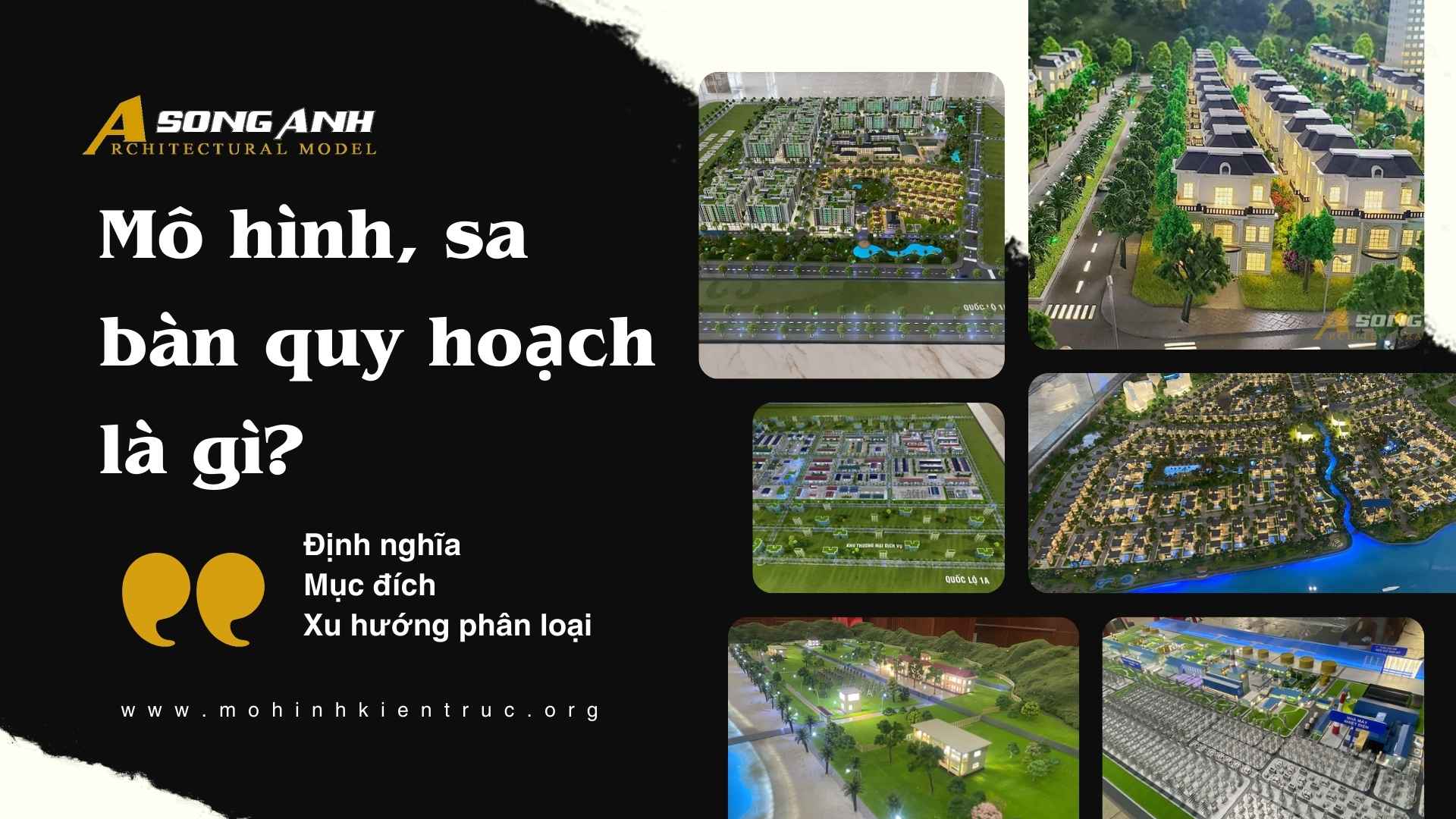 Mô hình sa bàn quy hoạch là gì?