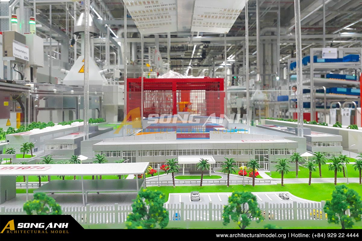 Mô hình nhà máy BOSCH tại Đồng Nai 3