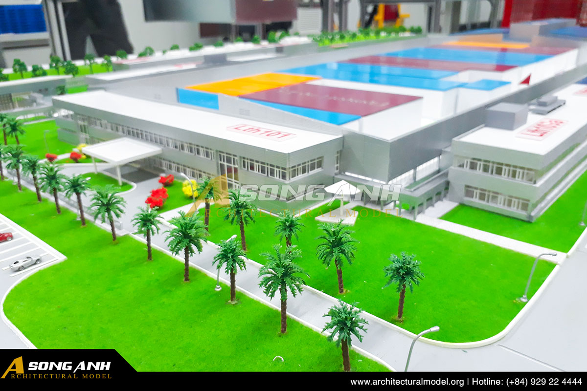 Mô hình nhà máy BOSCH tại Đồng Nai 4