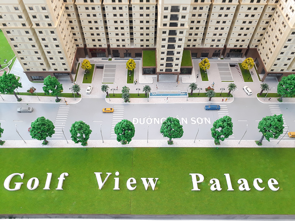 Hình ảnh mô hình golf view palace