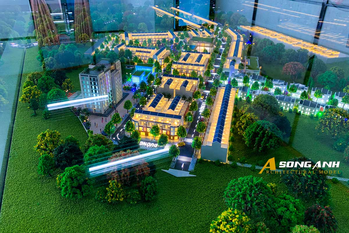 Mô hình khu đô thị Ruby City tại Bình Phước