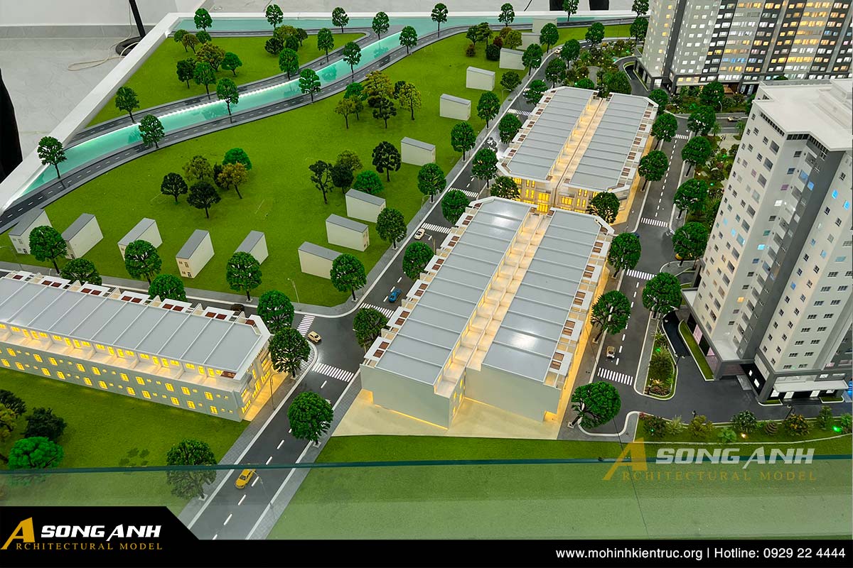 Mô hình dự án Conic Boulevard 2