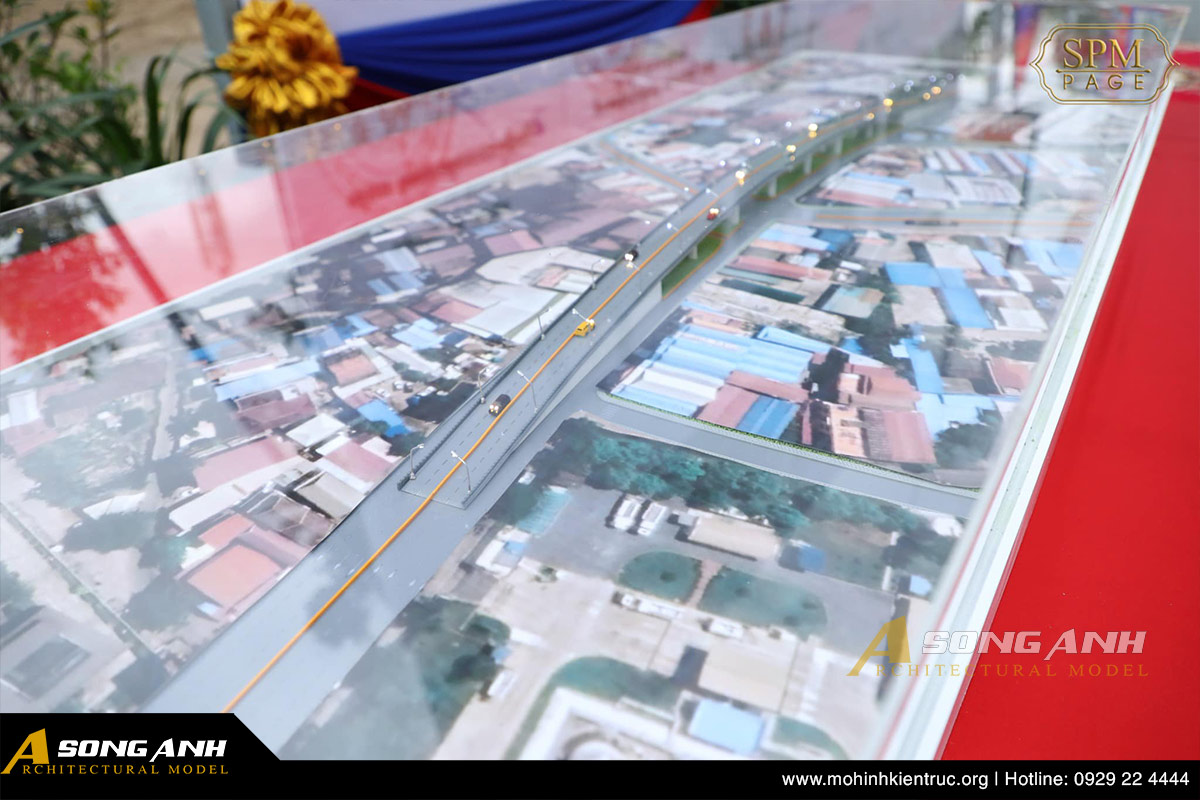 Mô hình kiến trúc cầu vượt tại Phnom Penh - Campuchia 6
