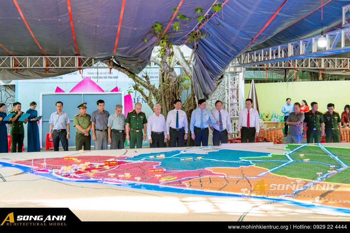 Sa bàn tranh gạo Cần Thơ | Mô hình bản đồ lớn nhất tại Việt Nam