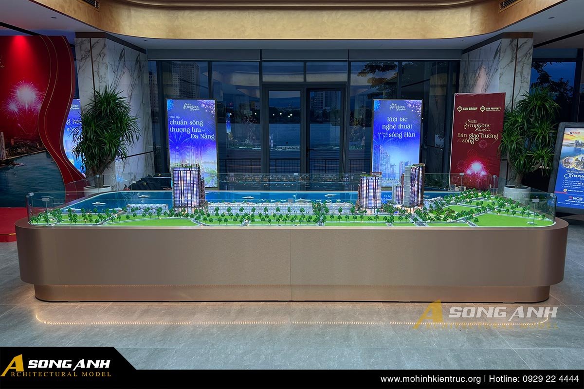 Mô hình dự án Sun Symphony Residence tại Đà Nẵng 1
