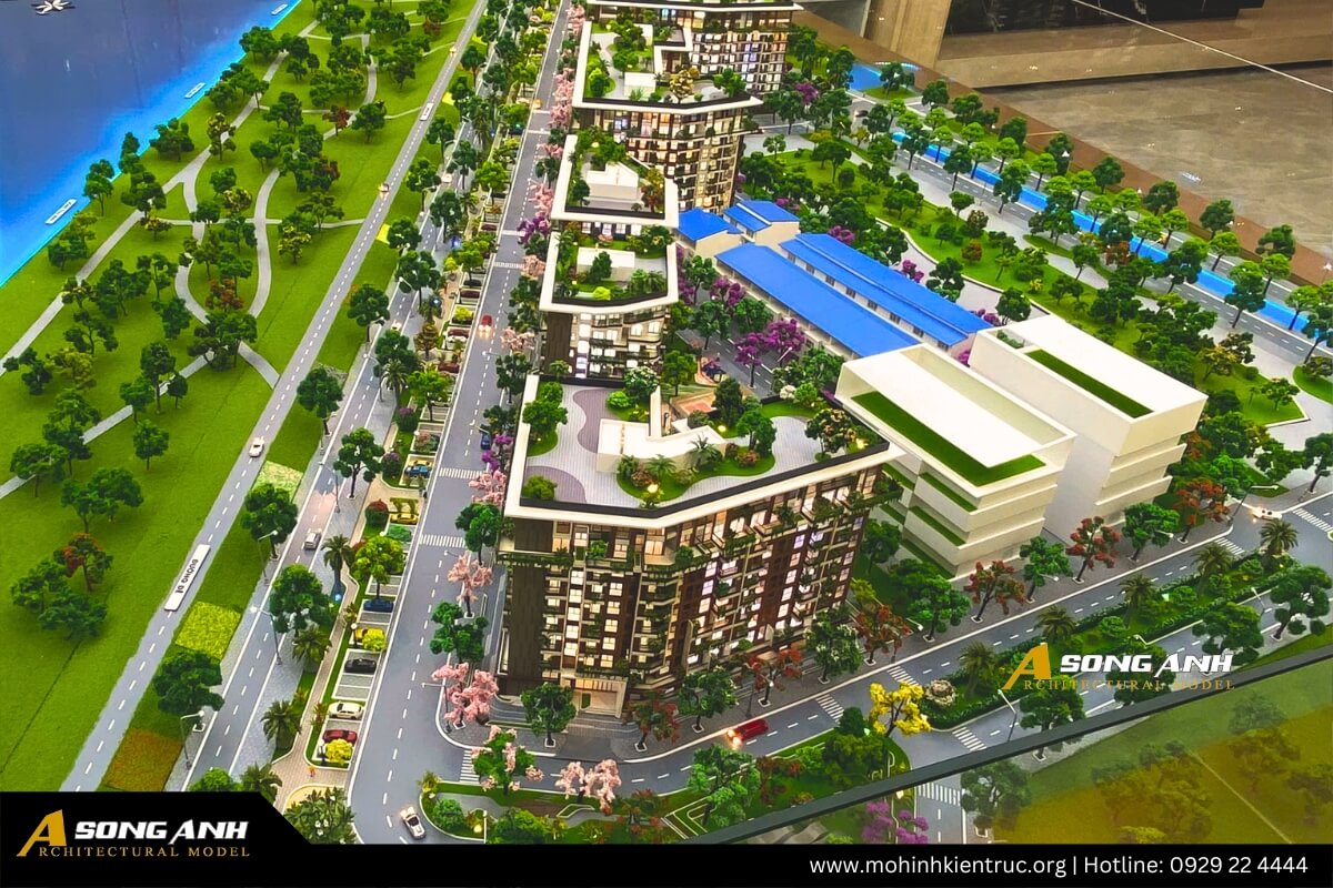 Mô hình khu đô thị Ecorivers Hải Dương (1)