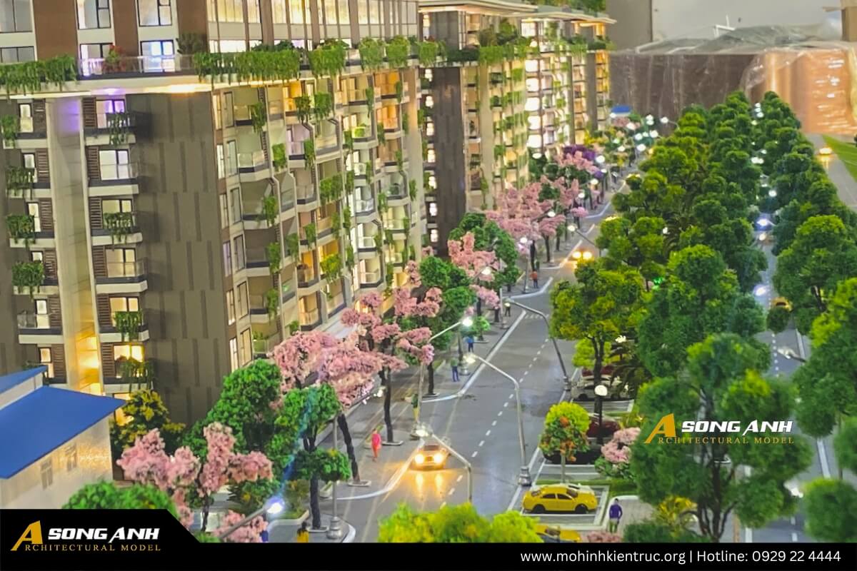 Mô hình khu đô thị Ecorivers Hải Dương (3)