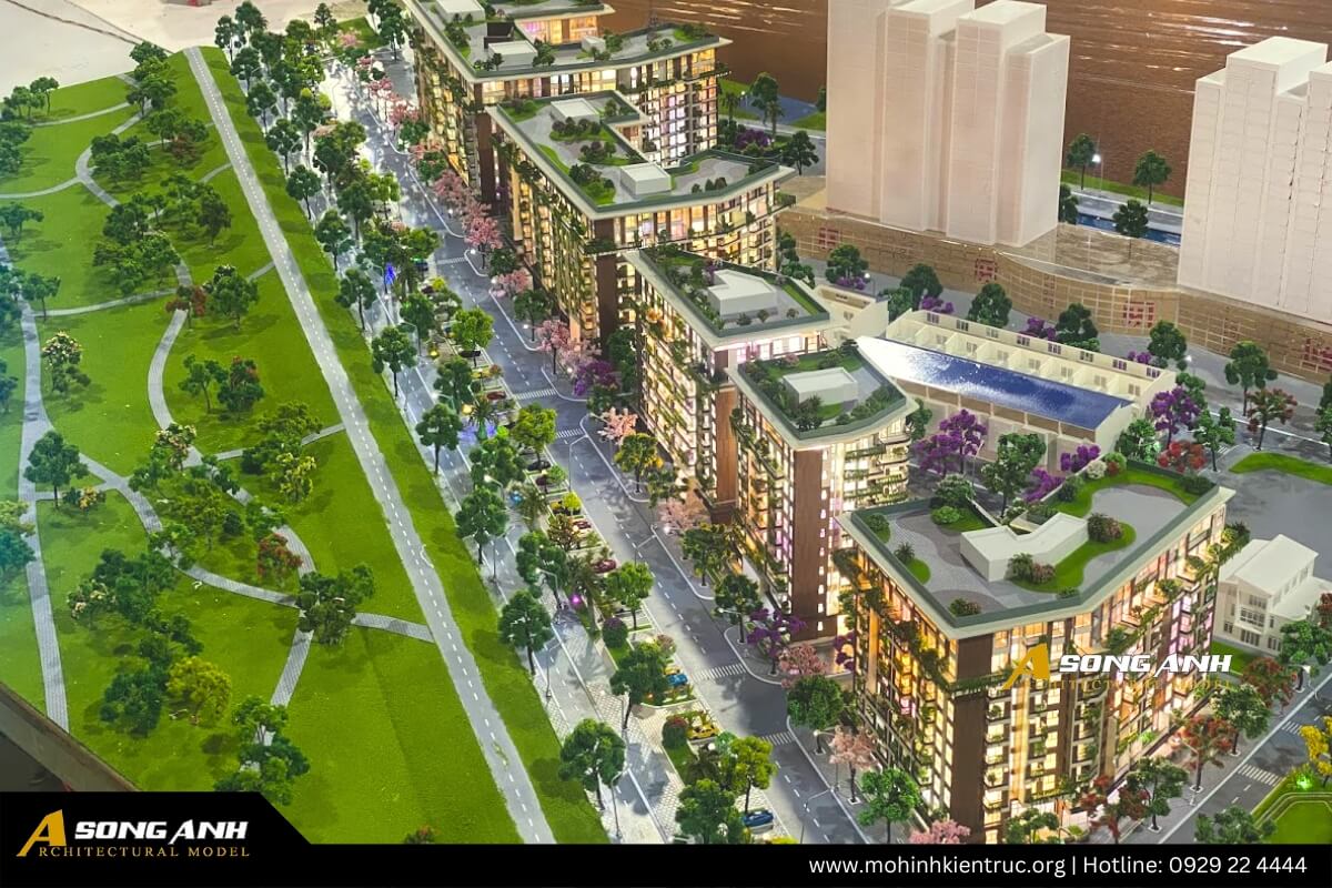 Mô hình khu đô thị Ecorivers Hải Dương (4)