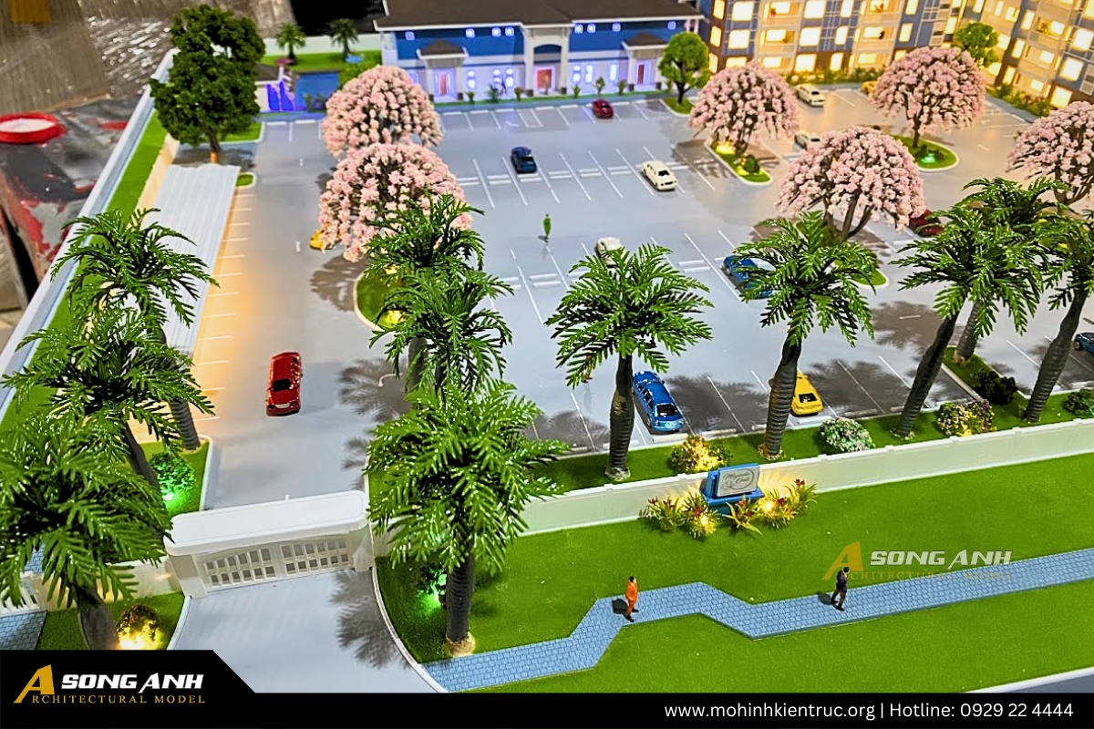 Mô hình dự án Magnolia Oaks Luxury Apartment 4