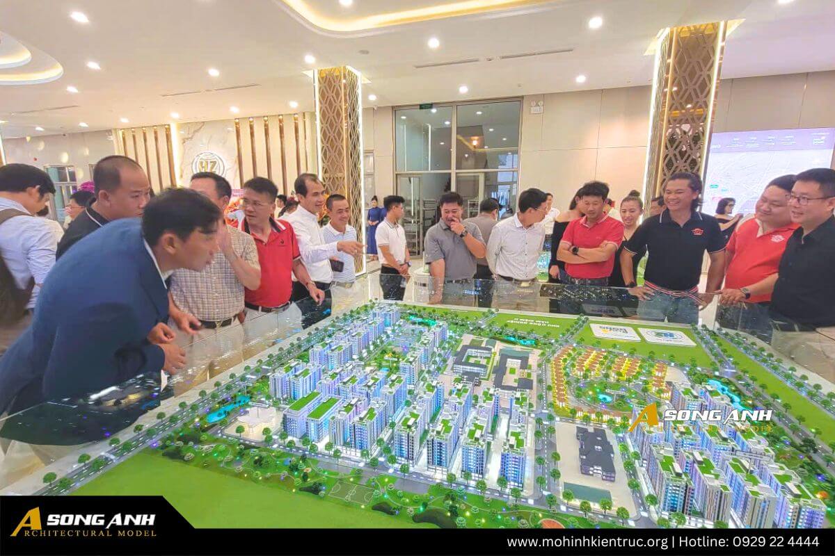 Mô hình khu nhà ở công nhân khu công nghiệp hàm kiệm 2 (12)