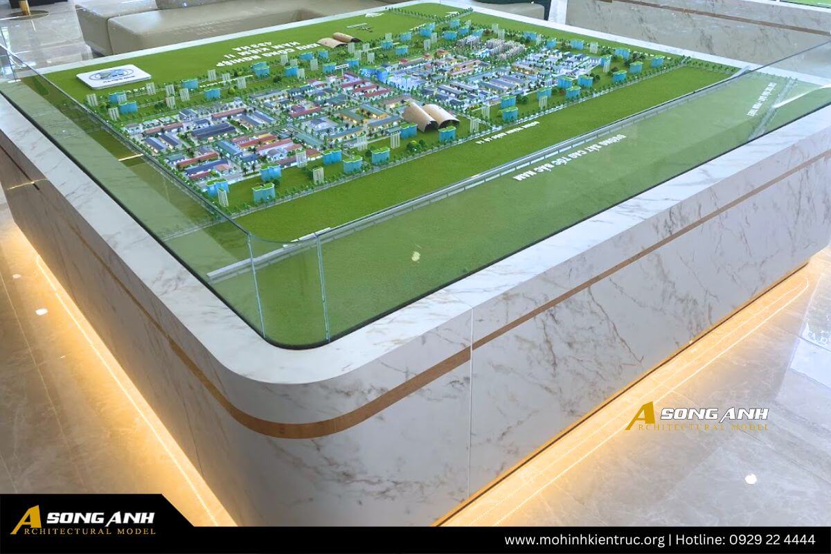 Mô hình khu nhà ở công nhân khu công nghiệp hàm kiệm 2 (3)