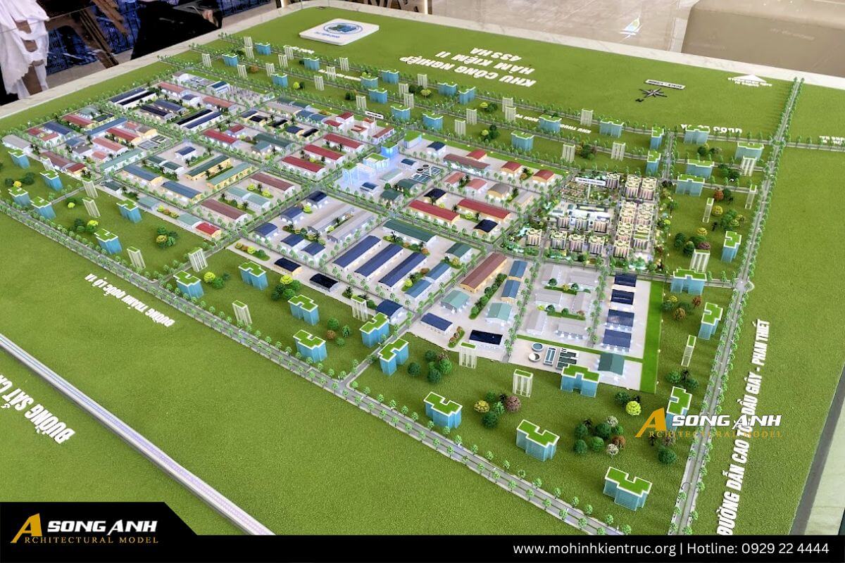 Mô hình khu nhà ở công nhân khu công nghiệp hàm kiệm 2 (5)