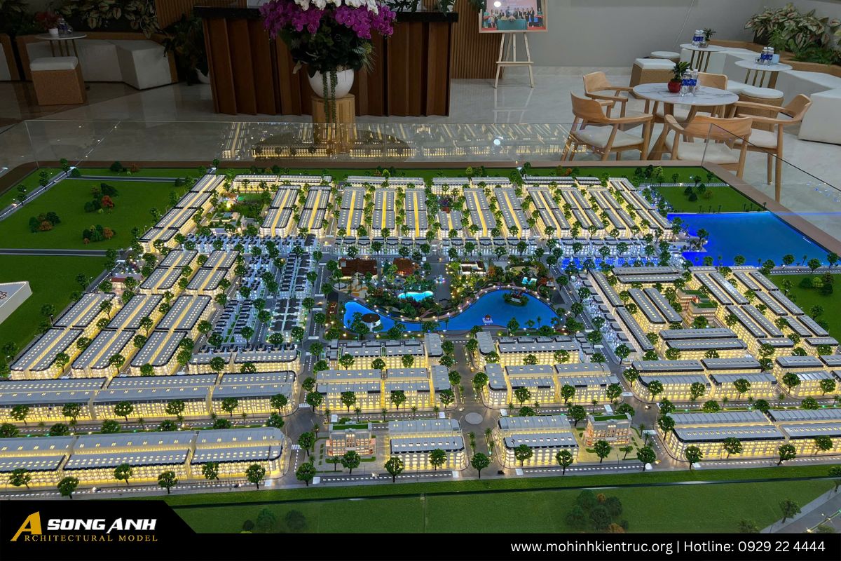 Mô hình khu dân cư An Huy Mỹ Việt - Long Anh (3)