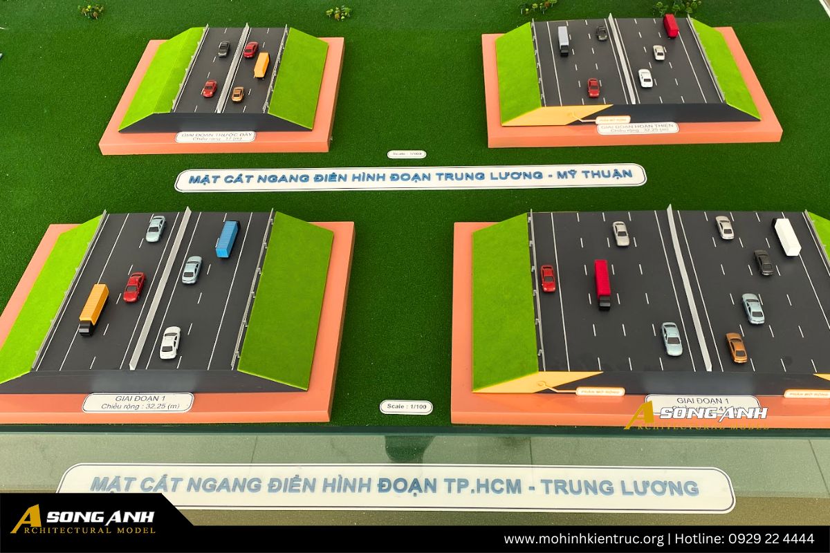 Sa bàn dự án giao thông Đèo Cả Cao tốc Trung Lương Mỹ Thuận (5)